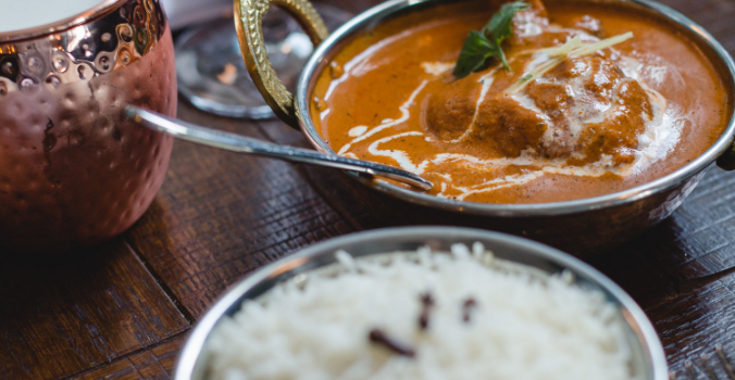 Sea Spice curry with rice