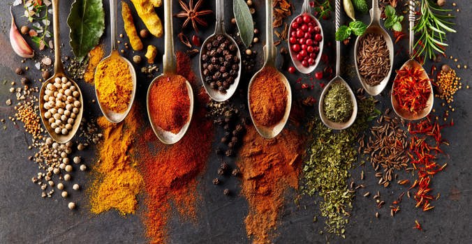 Sea Spice , Spices On Spoon