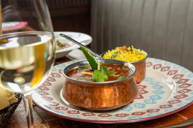 Muntjac vindaloo